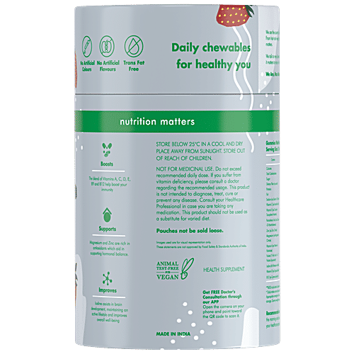 Man Matters Multivitamin Gummies - Vitamin D, B12, C, Energy Boosting & Supports Immunity, For Men, 60 pcs