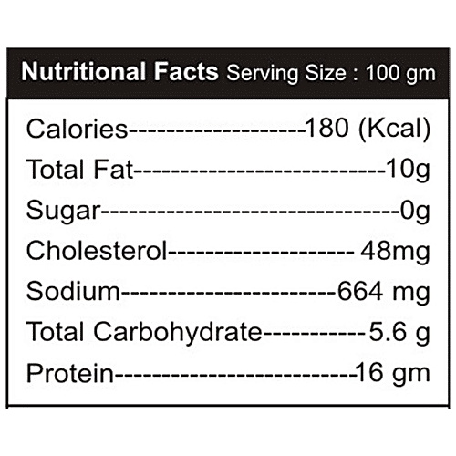 Danish Mutton Tandoori Seekh Kabab - Halal Product, No Added Colours, Ready To Cook, 500 g