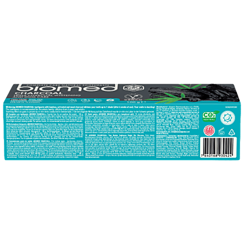 Buy Biomed Charcoal Toothpaste Triple Whitening & Gum Care, Complete