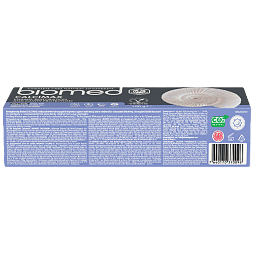 Biomed Calcimax Toothpaste - Enamel Restoration & Cavity Protection, Complete Care, Natural, 100 g
