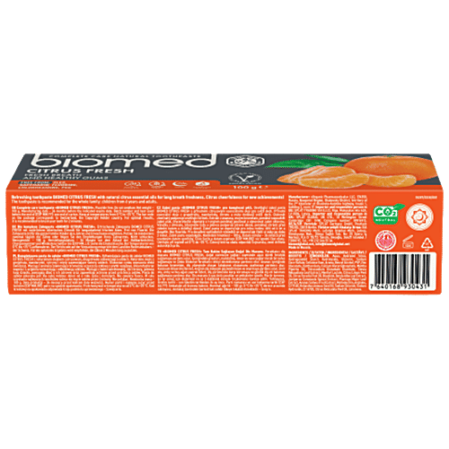 Biomed Toothpaste - Citrus Fresh, Fresh Breath & Healthy Gums, Complete Care, Natural, 100 g