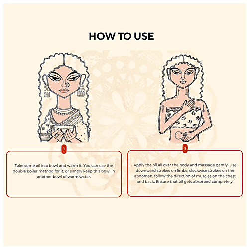 Varaasa Ashwanyam Body Oil - Ashwagandha Rich, Used For Massaging, 100 ml  