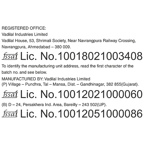 Vadilal Gourmet Ice Cream - Vanilla Brownie Fudge, Rich & Creamy Dessert, 1 L Tub 