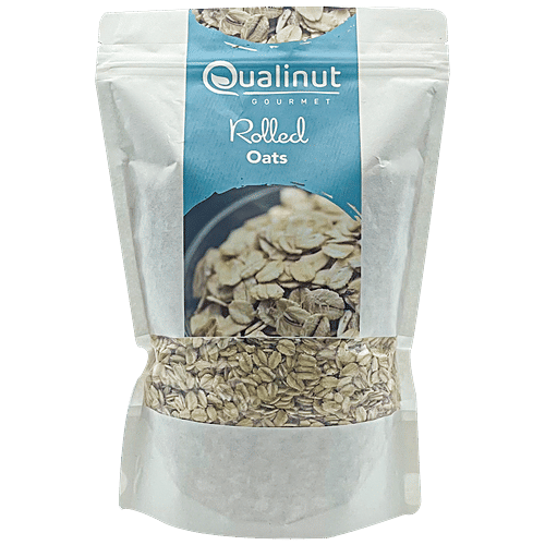 Buy Qualinut Gourmet Rolled Oats Lower Cholesterol, Rich in Antioxidants, For Gut Health