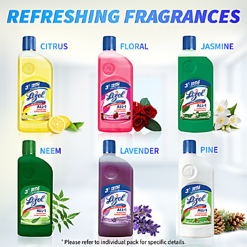 Buy Lizol Disinfectant Surface & Floor Cleaner Liquid Citrus Online