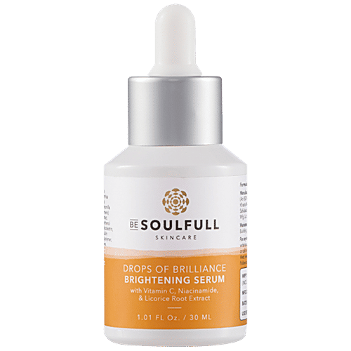 Buy Be Soulfull Brightening Serum With Vitamin C, Niacinamide