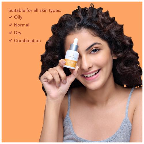 Buy Be Soulfull Brightening Serum - With Vitamin C, Niacinamide & Licorice  Root Extract, For Even Tone Skin Online at Best Price of Rs 639.20 -  bigbasket