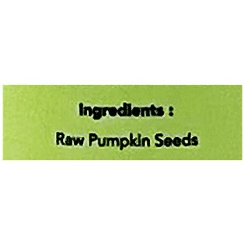 Qualinut Gourmet Raw Pumpkin Seeds - Rich Source Of Nutrients For Hair Growth, 125 g Jar