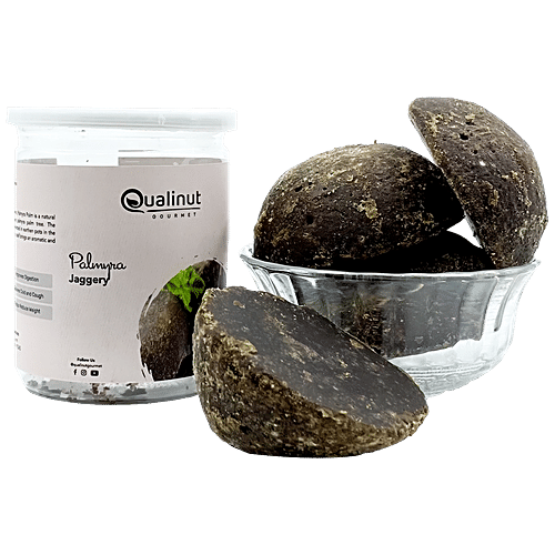 Buy Qualinut Gourmet Palmyra Jaggery Natural Sweetener, Iron Rich