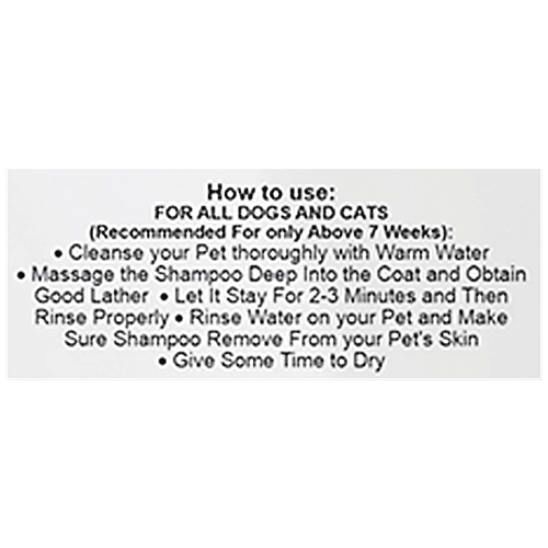 Petvit Anti-Tick & Flea Shampoo - Natural Oil, Vitamin E, Tea Tree, pH Balanced, Vegan, For Dogs, Cats, 200 ml  