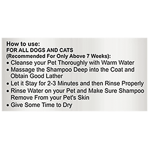 Petvit Anti Itch Shampoo - Lemongrass & Tea Tree, Reduces Skin Irritation, For Dogs, Cats, 1 L  