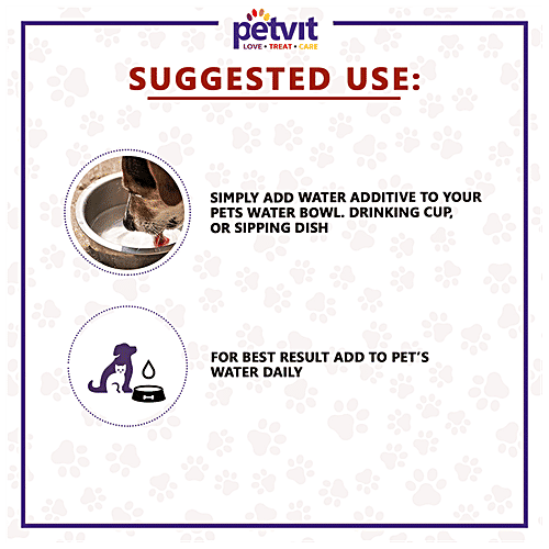 Buy Petvit Oral Hygiene Liquid Water Additives, Eliminates Bad Breath