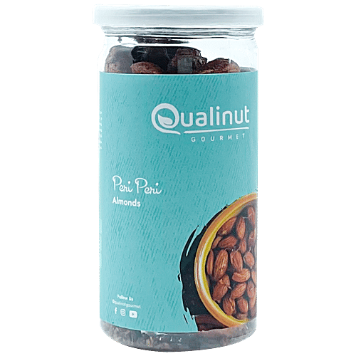 Buy Qualinut Gourment Peri Peri Almonds Hot & Crunchy, TransFat