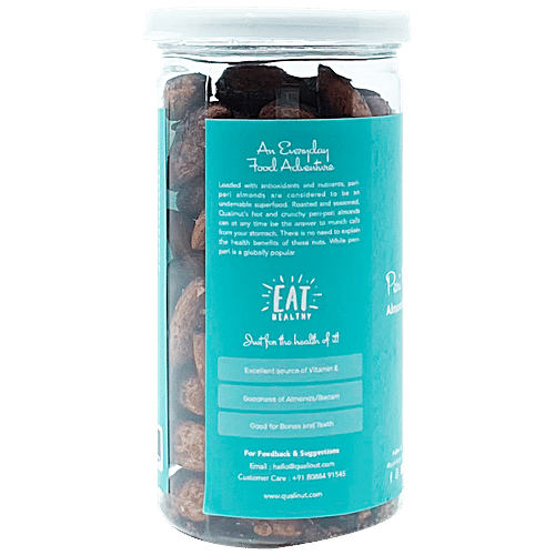 Buy Qualinut Gourment Peri Peri Almonds Hot & Crunchy, TransFat
