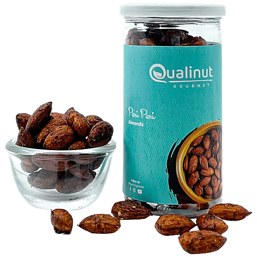 Buy Qualinut Gourment Peri Peri Almonds Hot & Crunchy, TransFat