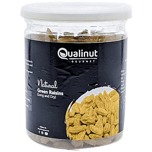Buy Qualinut Gourmet Seedless Persian Raisins Long & Dry, Rich Source