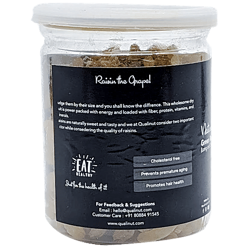 Buy Qualinut Gourmet Seedless Persian Raisins Long & Dry, Rich Source