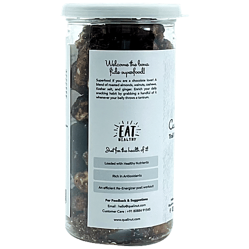 Buy Qualinut Gourmet Cacao Nibs Antioxidant Trail Mix Loaded With