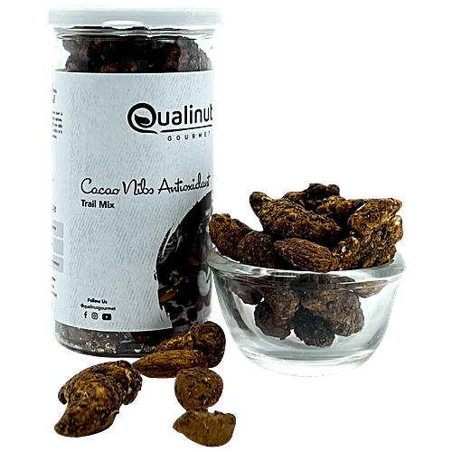 Buy Qualinut Gourmet Cacao Nibs Antioxidant Trail Mix Loaded With