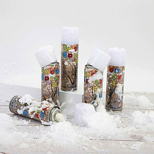 Creative Space Snow Spray, Snow Like Foam Spray - For New Year Party & Birthday Celebrations, 1 pc  Fun Party Spray
 Decorative Snow Effect