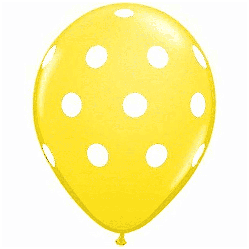 Creative Space Polka Dot Balloons, For Birthday Parties, Christmas & New Year Decorations, Multicolour, 50 pcs  Bright Balloons
 Fun Celebrations