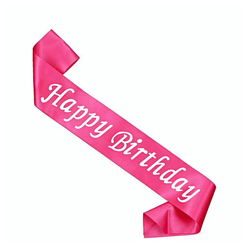 Creative Space Birthday Girl Sash Ribbon - Party Prop, 1 pc  