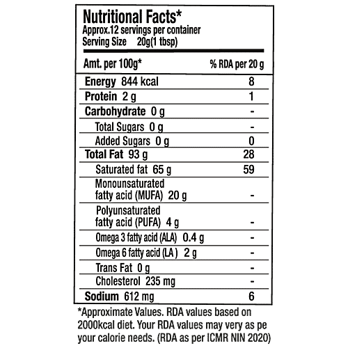 Epigamia  Buttery Spread With Roasted Garlic & Herbs - Omega 3 Rich, Tangy Flavour, 125 g  