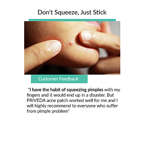 PRIVEDA Spot Clearing Dots - Acne Pimple Patch, Great For Day & Night Use, Drug-free & Non-drying, 57 pcs  