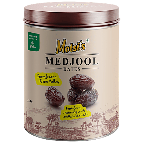 Buy Molsi's Medjool Dates Fresh, Juicy, Naturally Sweet, From Jordan
