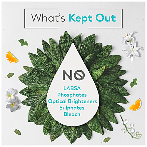Brand Nourish's Pure Advance Care Liquid Detergent - 2X Active Power Of Bio-Enzymes, Stain Buster, Everlasting Bloom, 500 ml Bottle 