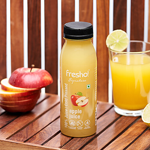 Buy Fresho Signature Cold Pressed Apple Juice Online at Best Price of