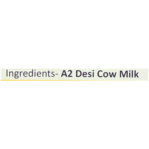 Farm2Mamma Vedic A2 Desi Cow Bilona Ghee - Rich In Omega-3 & Protein, For Healthy Heart, 1 L  