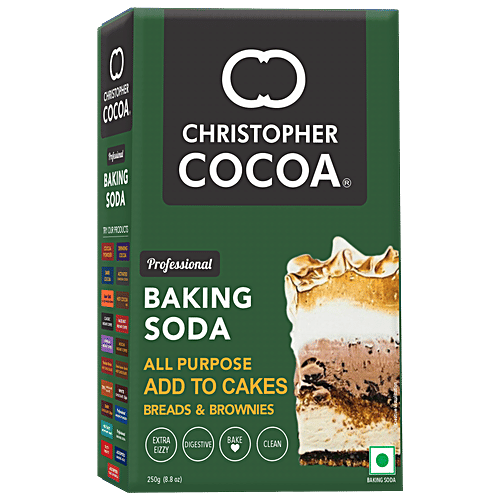 Christopher Cocoa Baking Soda - All Purpose, 250 g
