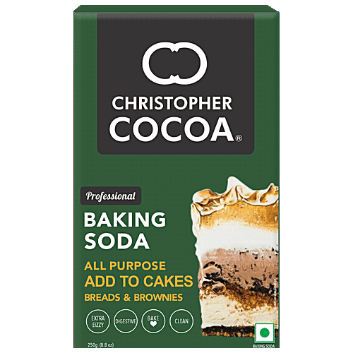 Christopher Cocoa Baking Soda - All Purpose, 250 g