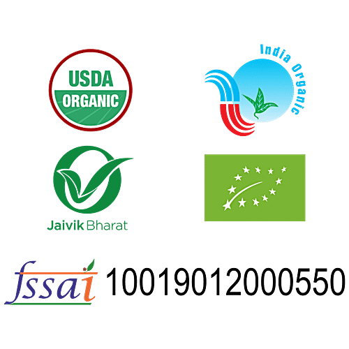 Just Organik Organic Extra Virgin Coconut Oil - Cold-pressed, Antioxidant Rich, 350 ml PET Jar 