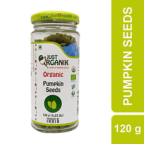 Buy Just Organik Pumpkin Seeds Antioxidantrich, Superfood, For Good