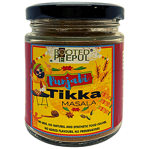 Rooted Peepul Punjabi Tikka Masala - No Added Flavours/Preservatives, 75 g  