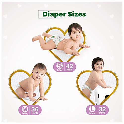 Buy Dabur Baby Super Pants Natural Skin Protection, InstaAbsorb