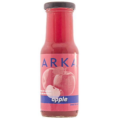 Arka Apple Juice - Beetroot & Carrot, Rich In Calcium, Vitamins, Refreshing Drink, 200 ml  