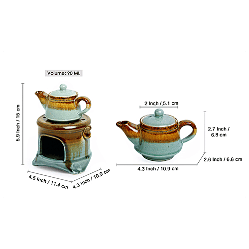 Buy ExclusiveLane Ceramic Gas Stove Brewing Aroma Diffuser Helps To