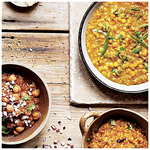 Nutty Yogi Organic Five Lentil Mix - Rich In Protein & Iron, Gluten Free, 500 g Pouch 