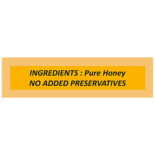 FIT NATURO Honey - Natural, Loaded With Vitamins & Minerals, 500 g Bottle 