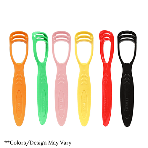 MAXI 1 Number Tongue Cleaner - Helps To Maintain Oral Hygiene, 2 pcs (Buy 1 Get 1 Free) 