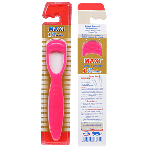 Buy MAXI 1 Number Tongue Cleaner Helps To Maintain Oral Hygiene