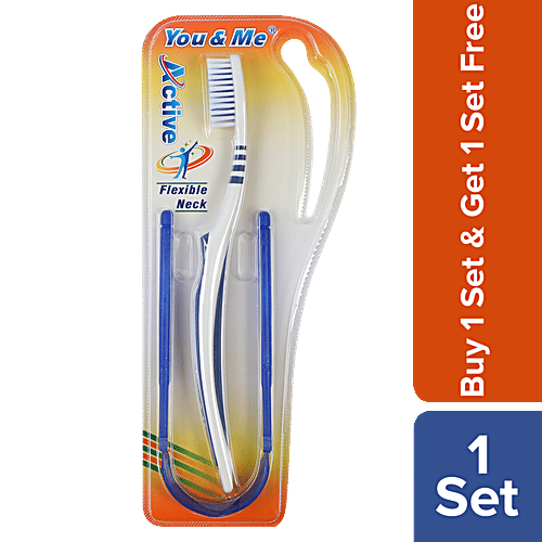 Buy You & Me You & Me Active Toothbrush & Tongue Cleaner Helps
