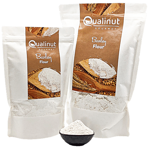 Qualinut Gourmet Barley Flour - Mild & Slightly Nutty, Flavour, 1 kg  