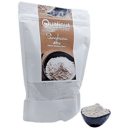Buy Qualinut Gourmet Singhara Atta / Water Chestnut Flour Rich In