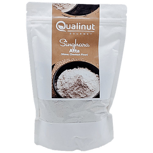 Buy Qualinut Gourmet Singhara Atta / Water Chestnut Flour Rich In