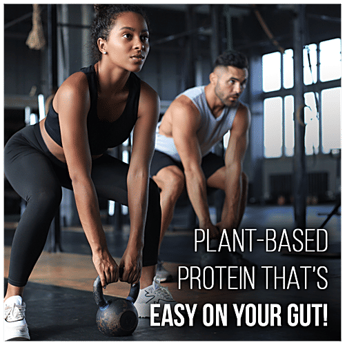 Pure Nutrition  Pure Nutrition Pure Vegan Protein Powder With Chocolate Flavour For Men And Women For Good Muscles, 1 kg  