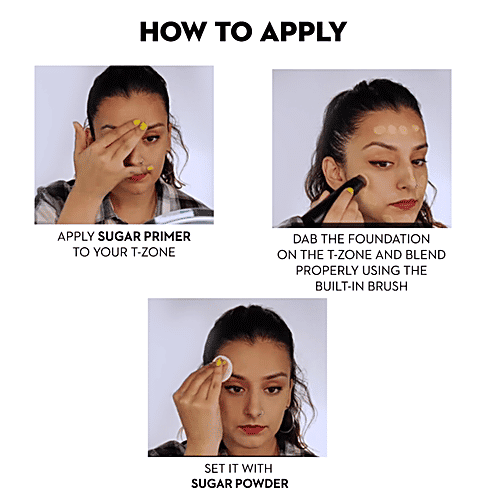 Sugar Cosmetics Ace Of Face Foundation Stick - Light Medium, Golden Undertone, 12 g 20 Galão 